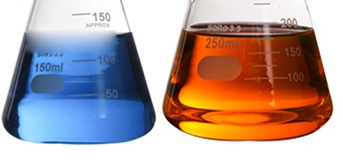 Borosilicate glass triangular flask SET
