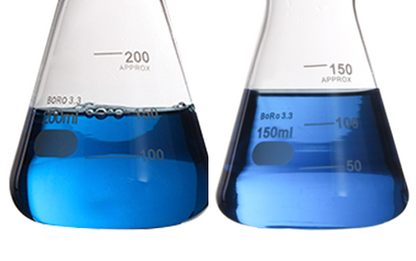Borosilicate glass triangular flask SET