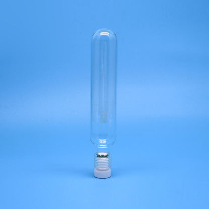 Pressure reaction tube with PTFE screw plug