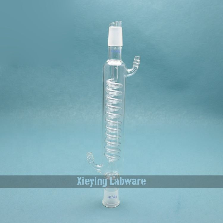 Glass Graham coiled condenser