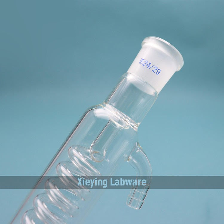 Glass Graham coiled condenser