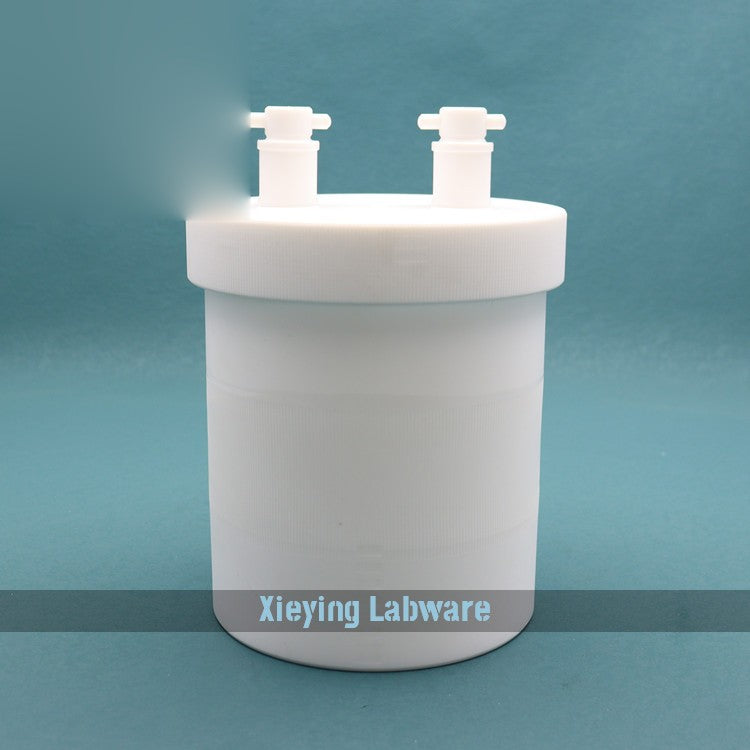 PTFE reaction vessel container