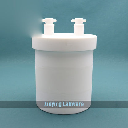 PTFE reaction vessel container