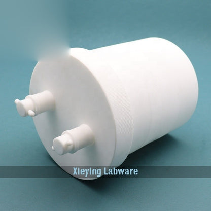 PTFE reaction vessel container