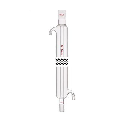 High-temperature-resistant Boro 3.3 glass Liebig condenser with straight inner tube