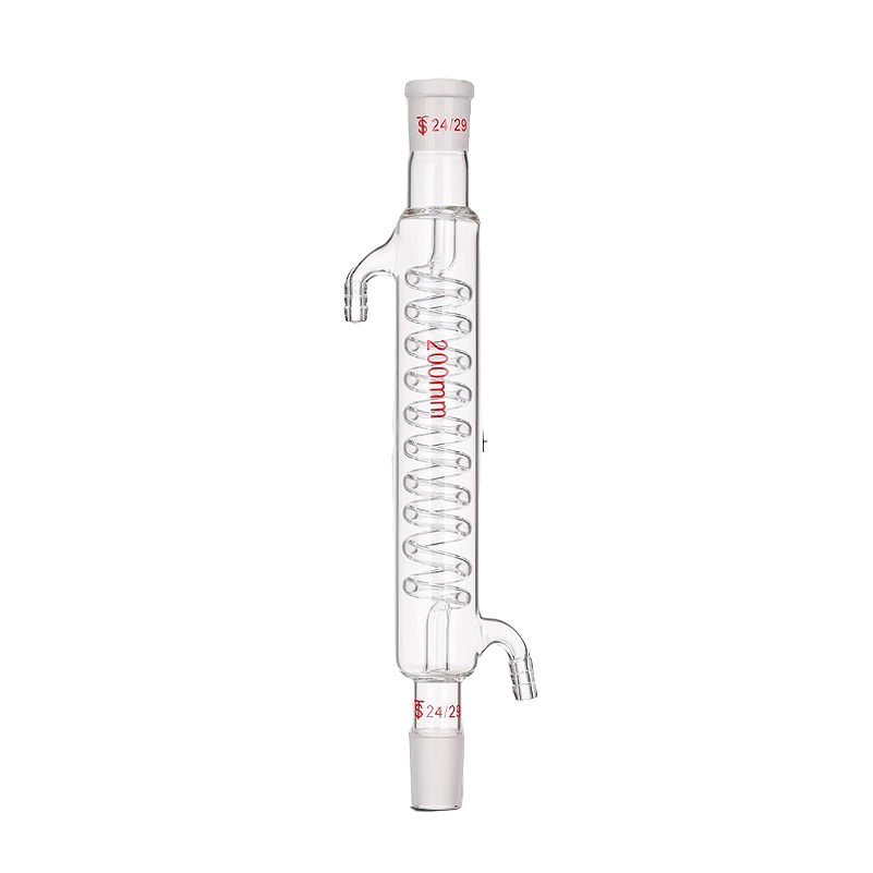 Snake-shaped condenser