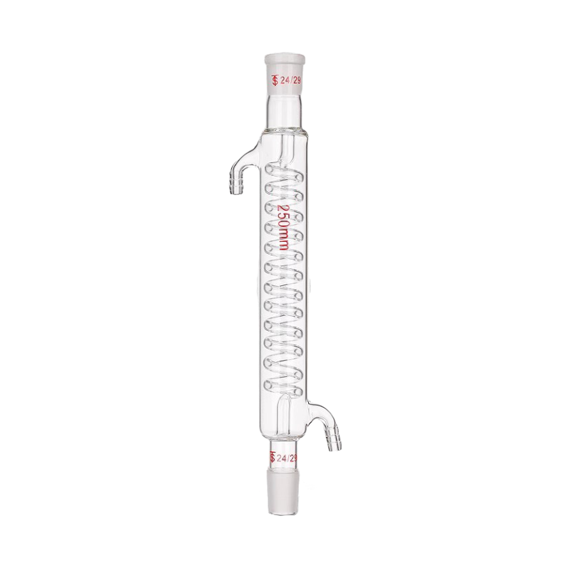 Snake-shaped condenser
