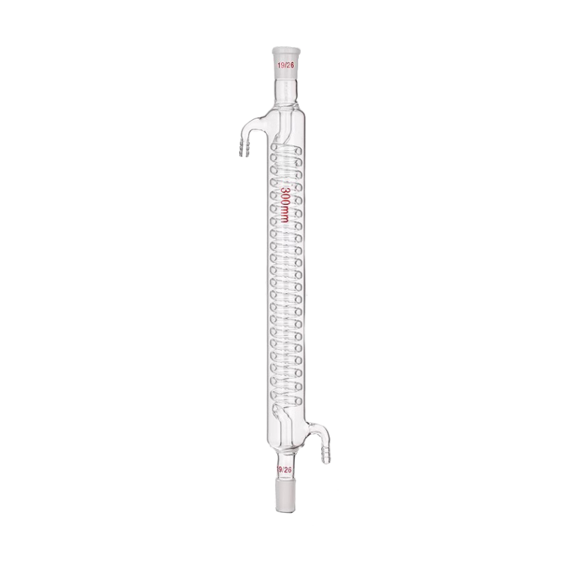 Snake-shaped condenser