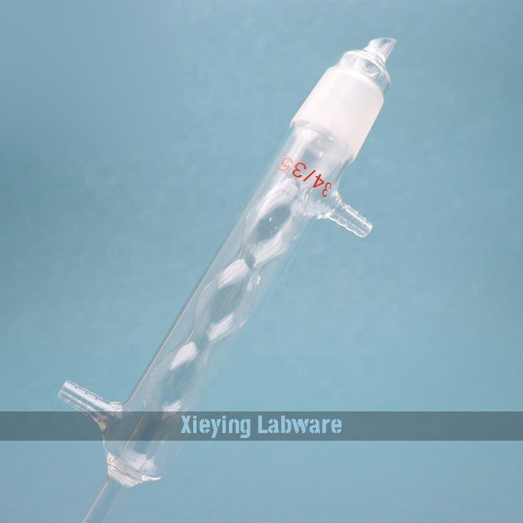 Soxhlet extraction apparatus with Allihn condenser