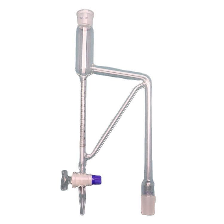 Borosilicate glass volatile oil determination apparatus