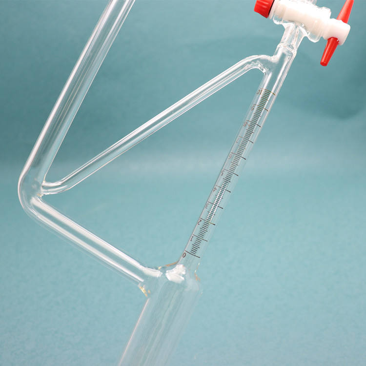 Borosilicate glass volatile oil determination apparatus