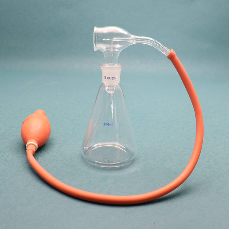 Glass Triangular thin-layer chromatography spray bottle