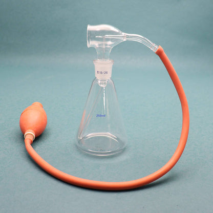 Glass Triangular thin-layer chromatography spray bottle