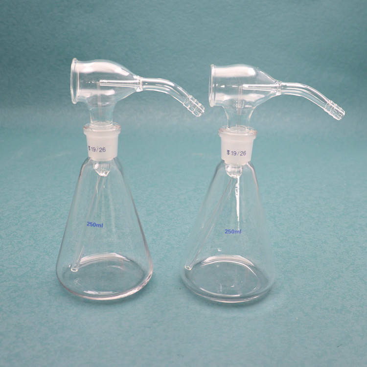Glass Triangular thin-layer chromatography spray bottle