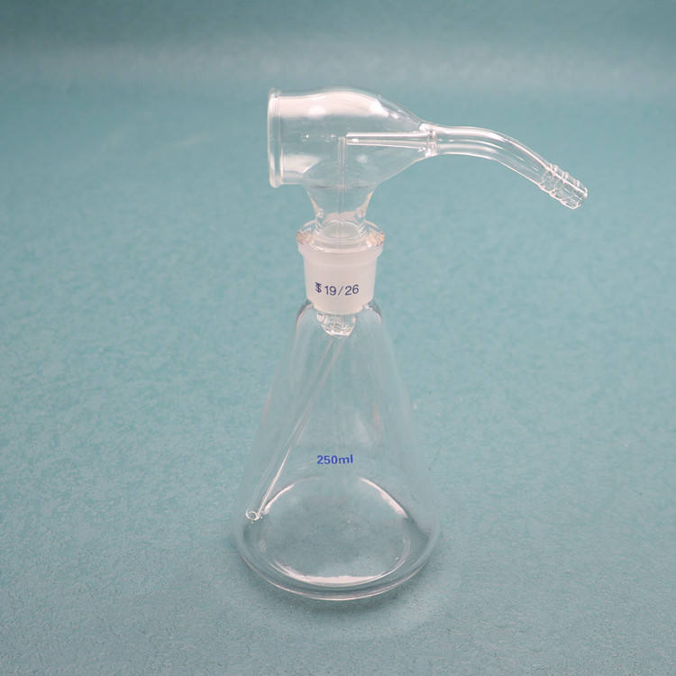 Glass Triangular thin-layer chromatography spray bottle