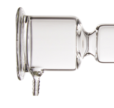 Borosilicate glass gas drying tower
