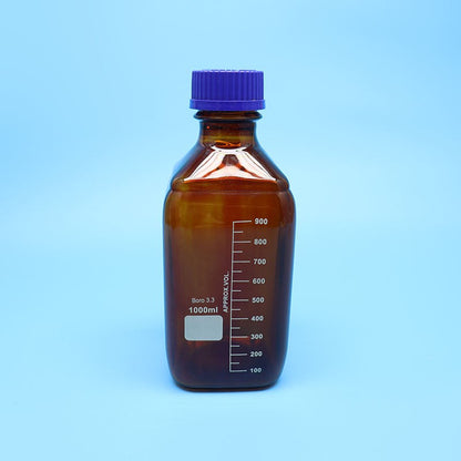 1000 ml glass reagent bottle with screw cap