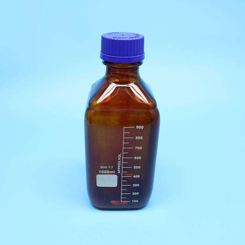 1000 ml glass reagent bottle with screw cap