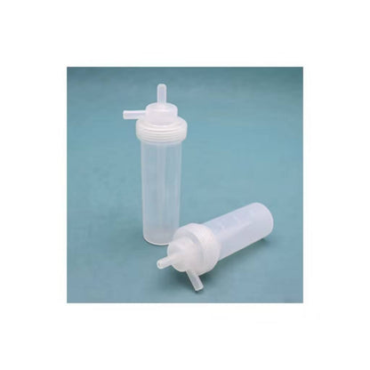 Bare PTFE impact-type absorption bottle; matches title