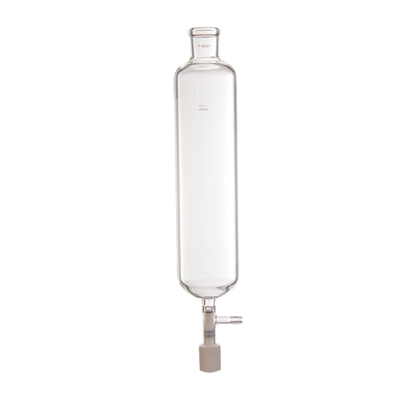 Borosilicate glass gas sampling bottle