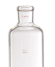 Borosilicate glass gas sampling bottle