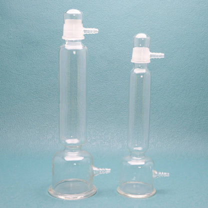 Glass Gas drying tower / buffer bottle