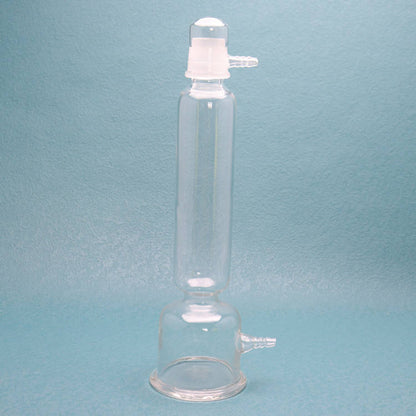 Glass Gas drying tower / buffer bottle