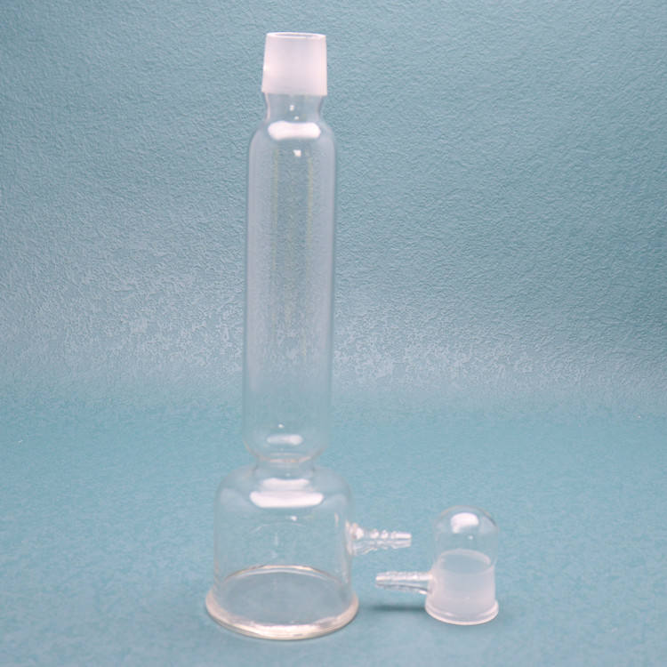 Glass Gas drying tower / buffer bottle
