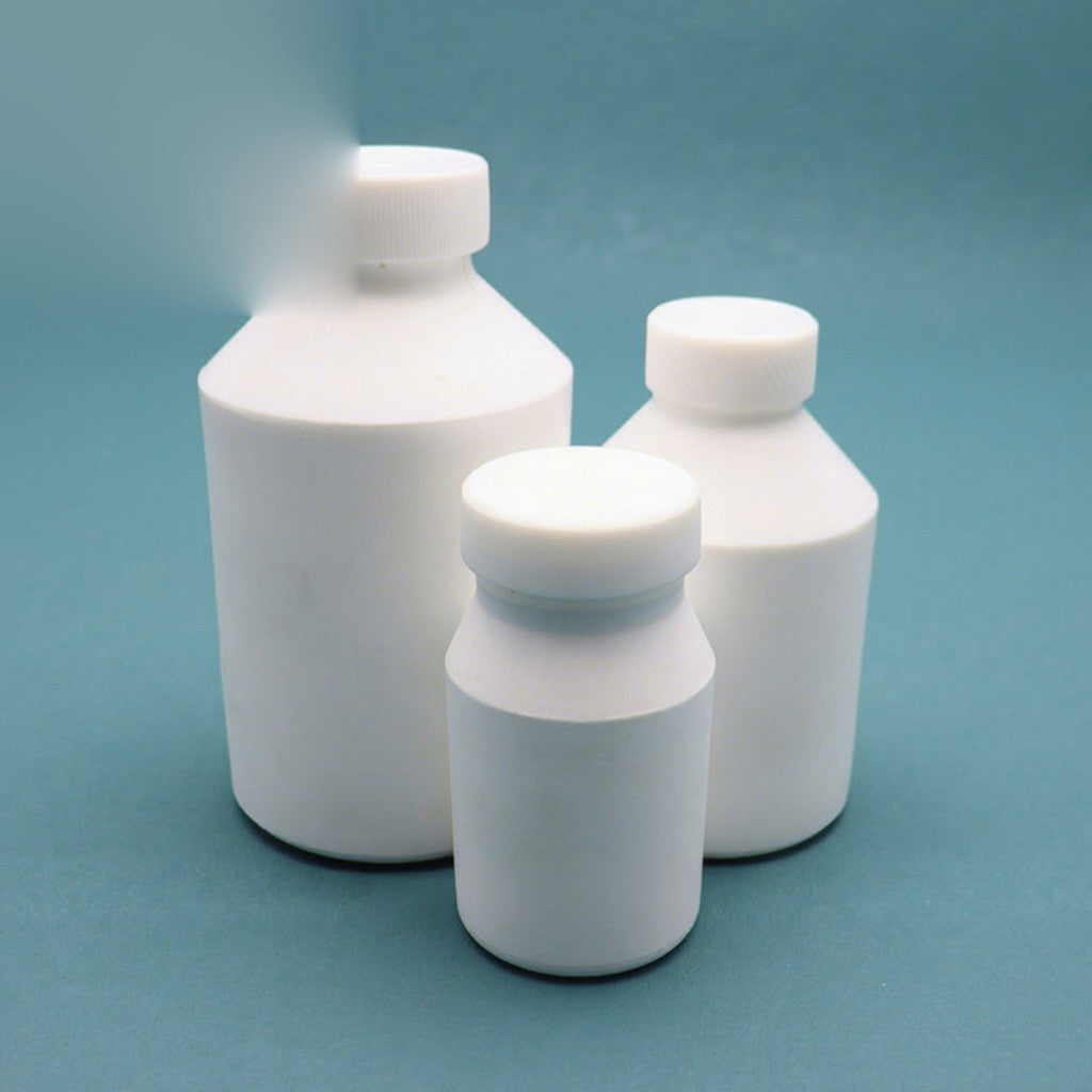 PTFE reagent/media bottle with screw cap