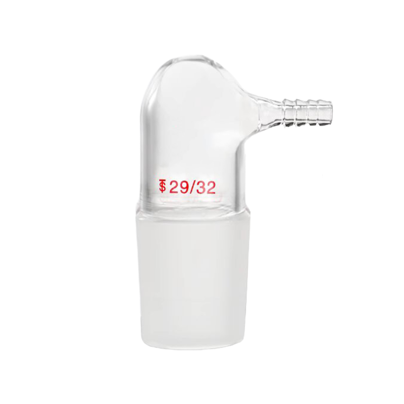 Vacuum gas insertion adapter with 10mm hose connector