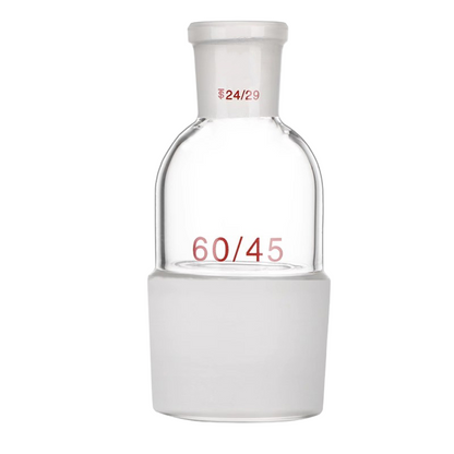 Rotary evaporator gas insertion adapter