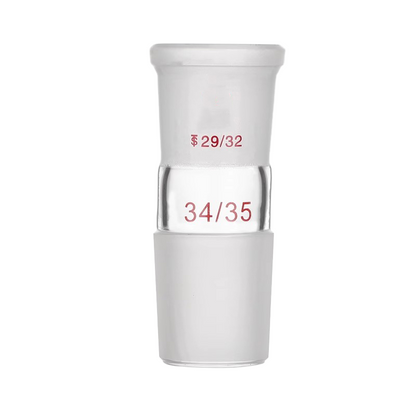 Rotary evaporator gas insertion adapter