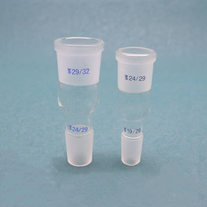 Laboratory glass thermometer adapter / reducing-enlarging adapter