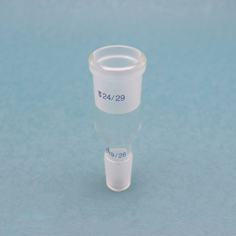 Laboratory glass thermometer adapter / reducing-enlarging adapter