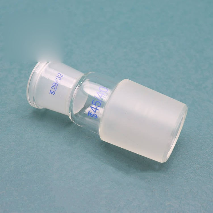 Laboratory glass thermometer adapter / reducing-enlarging adapter