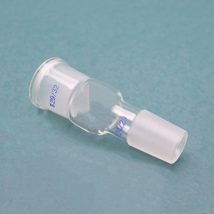 Laboratory glass thermometer adapter / reducing-enlarging adapter