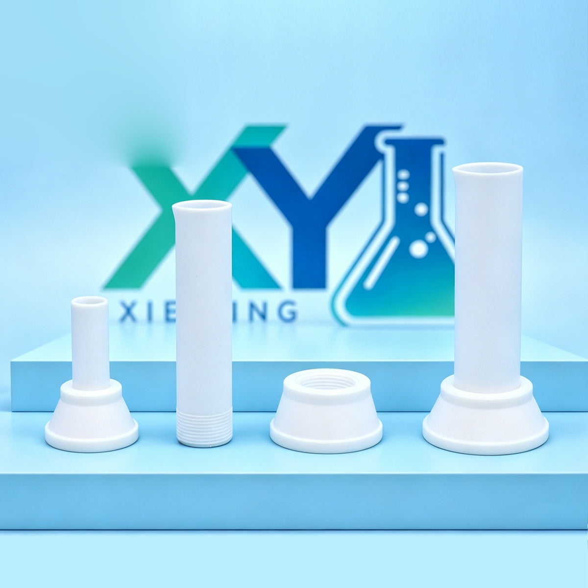 PTFE measuring cylinder