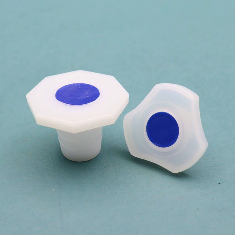 Silicone rubber stopper