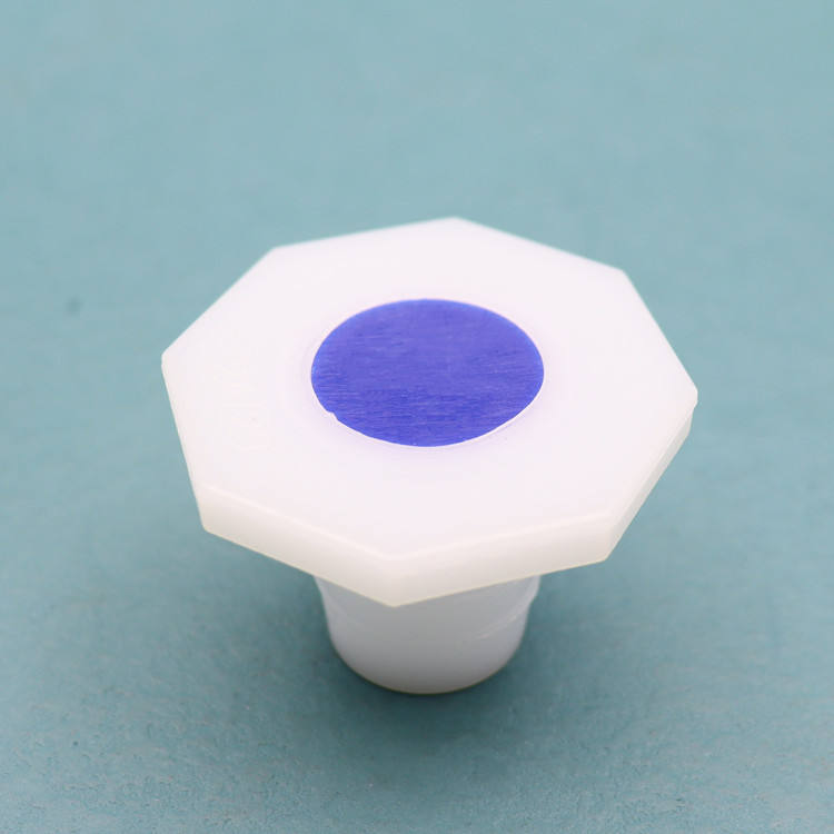 Silicone rubber stopper