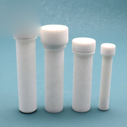 Bare PTFE digestion/centrifuge tube with screw cap ; matches title