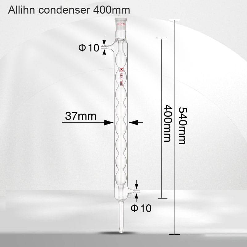 Kjeldahl Distillation apparatus Kit with Allihn Condenser, 250-1.000 ml, include stand & heating