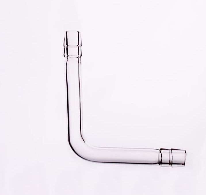 L-shaped hose connector, diameter 8 to 12 mm
