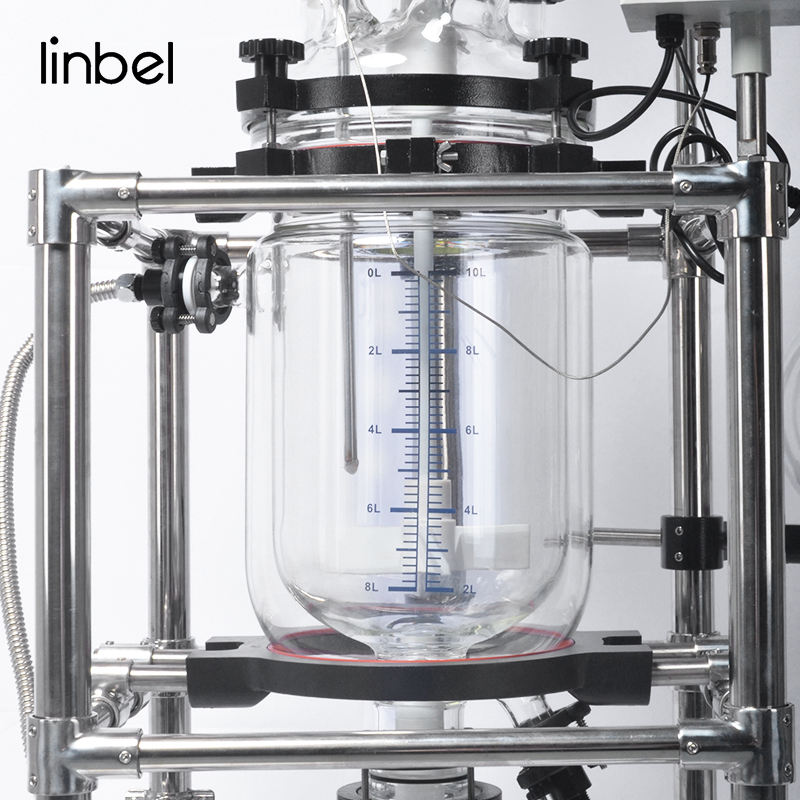 Glass reactor kettle cover/lid with ports