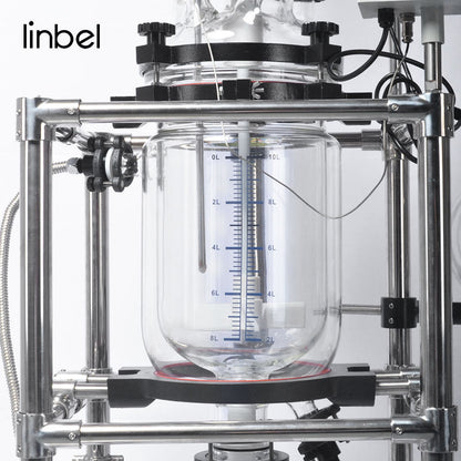 Glass reactor kettle cover/lid with ports