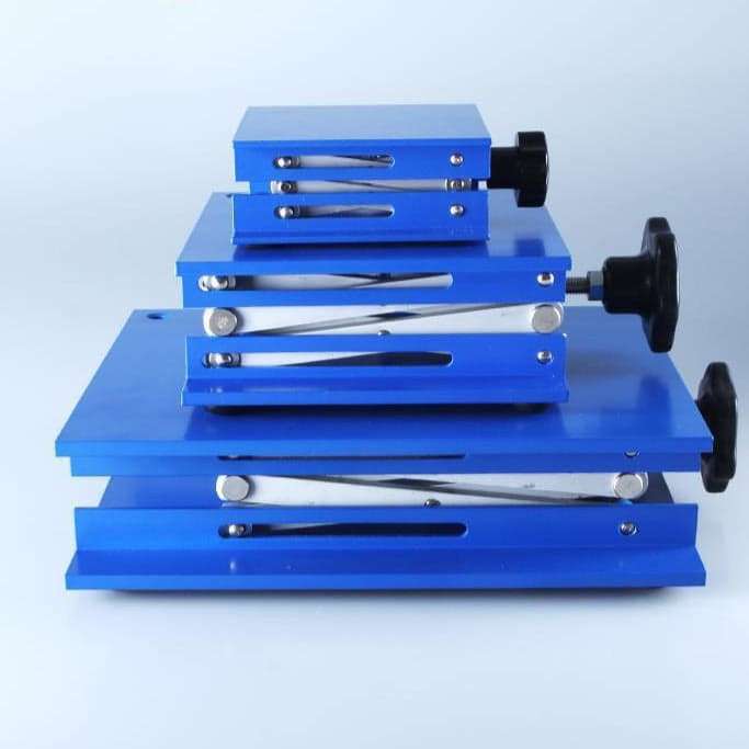 Lab Jacks, aluminum, size 10 x 10 to 20 x 25 cm