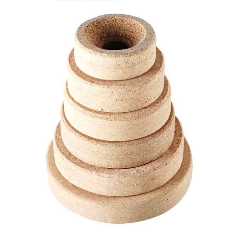 Lab flask cork ring holder, diameter 80 to 160 mm