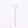 Long stem funnel, diameter 50 mm to 180 mm
