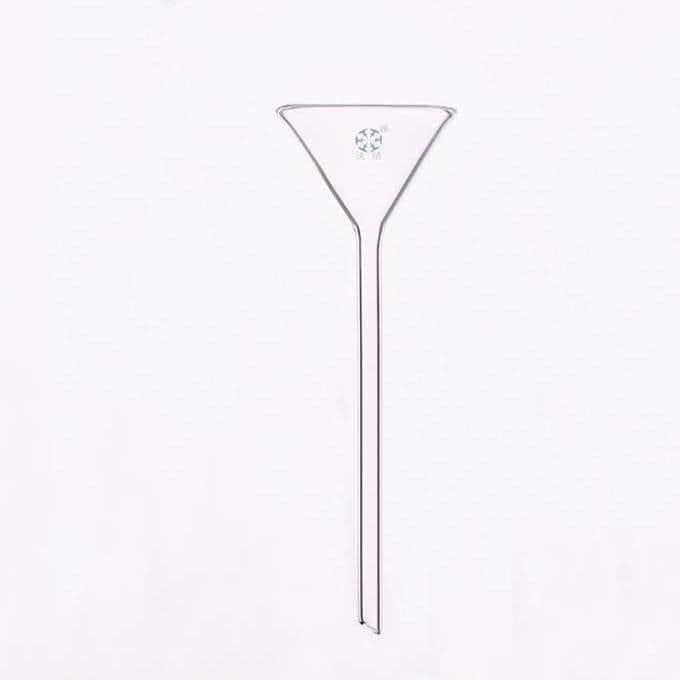 Long stem funnel, diameter 50 mm to 180 mm