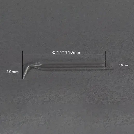 Luggin Capillary Tube, 10mm & 14mm OD, 3.3 Borosilicate Glass
