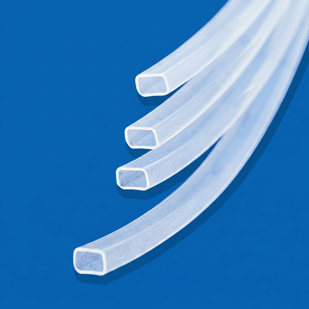 FEP Square-Profile Tubing (per meter)